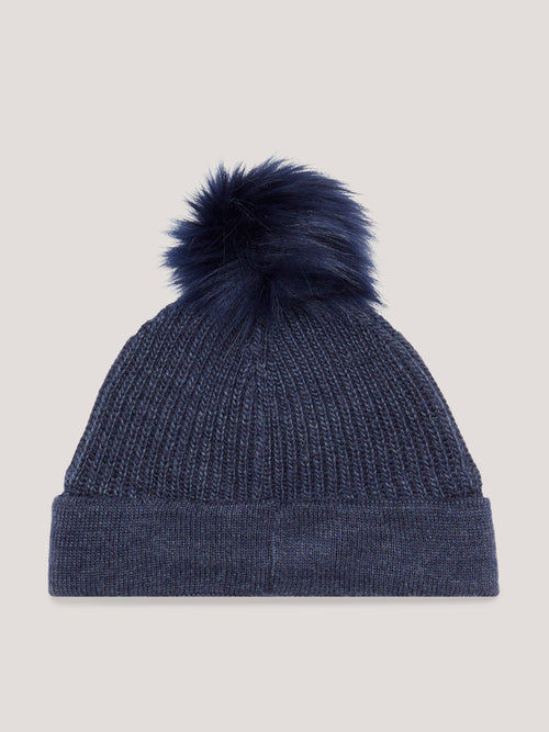 strick-pom-pom-beanie-indigo-blue