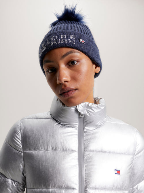 strick-pom-pom-beanie-indigo-blue