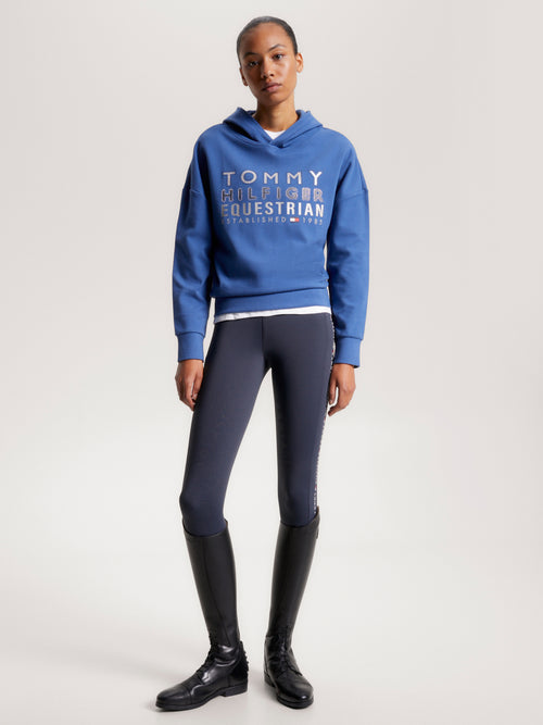 paris-ubergrosser-hoodie-mit-nieten-und-logo-indigo-blue