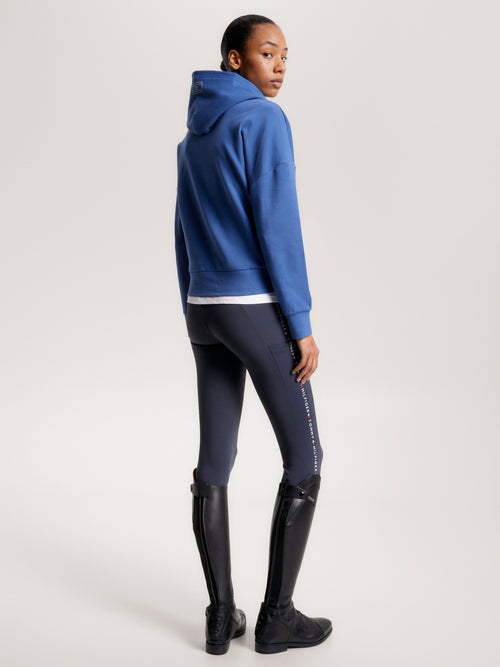 paris-ubergrosser-hoodie-mit-nieten-und-logo-indigo-blue