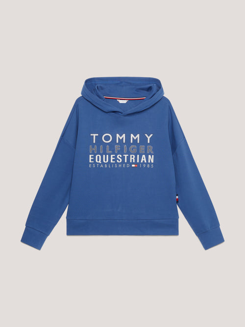 paris-ubergrosser-hoodie-mit-nieten-und-logo-indigo-blue