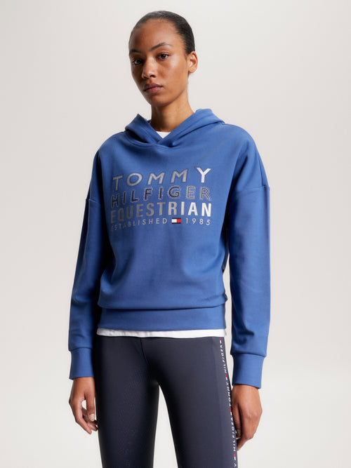 paris-ubergrosser-hoodie-mit-nieten-und-logo-indigo-blue