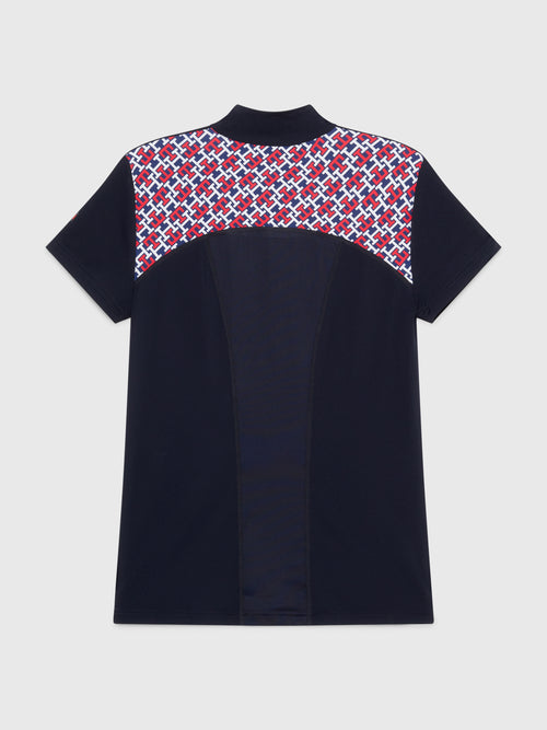 denver-monogram-kuhlendes-kurzarm-1-4-zip-training-top-multi