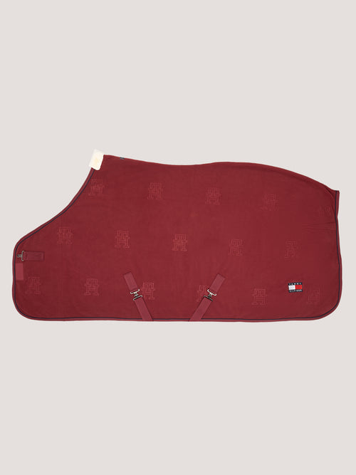 oxford-fleece-abschwitzdecke-rouge