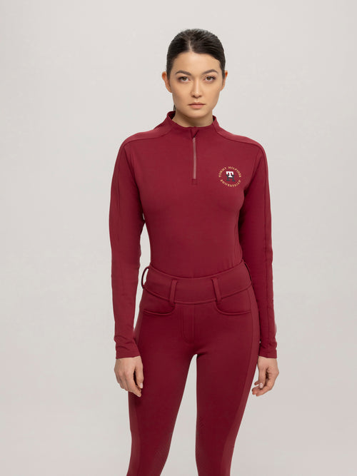 arizona-1-4-zip-training-top-rouge
