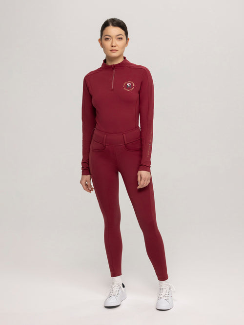arizona-1-4-zip-training-top-rouge