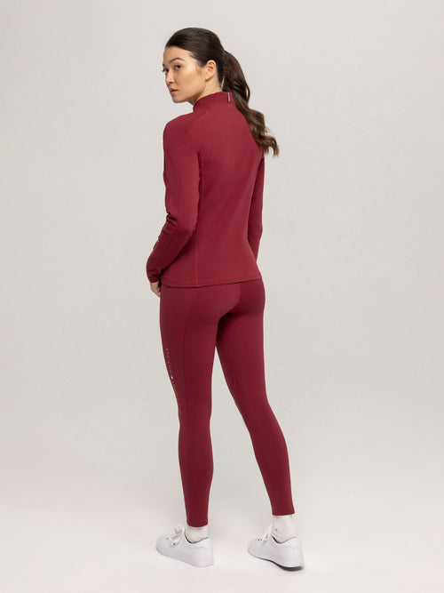 arizona-1-4-zip-training-top-rouge