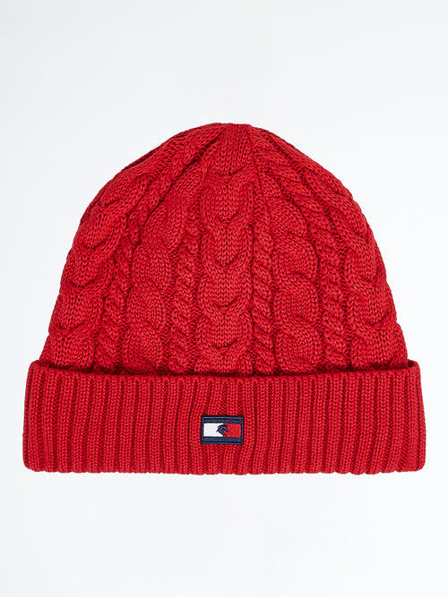women-beanie-sport-primary-red