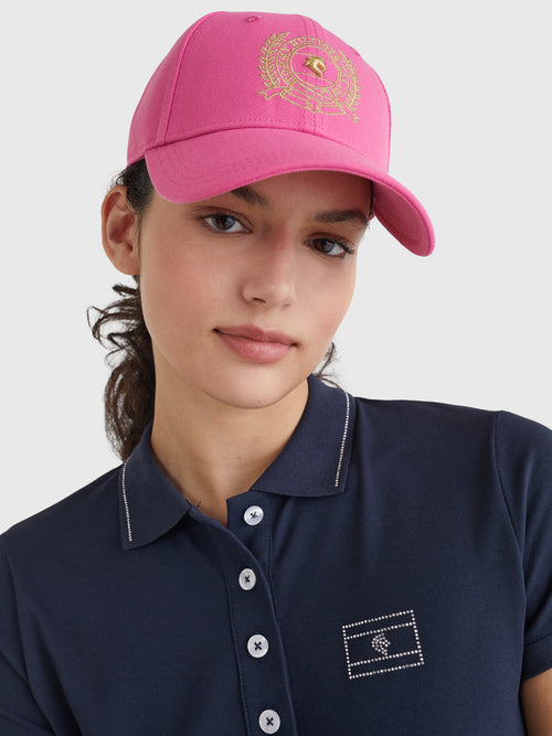 crest-baseball-cap-radiant-pink