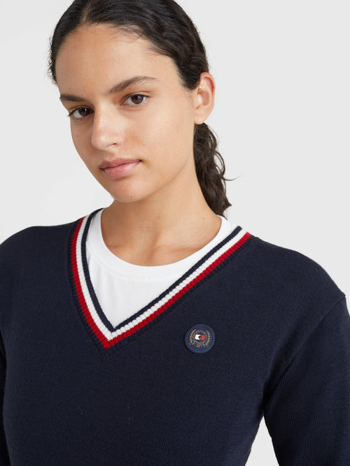 women-v-neck-pullover-light-desert-sky