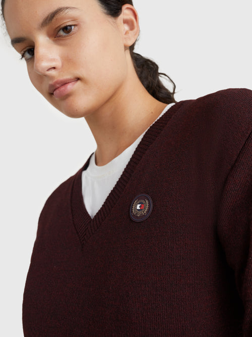 women-v-neck-pullover-light-deep-burgundy